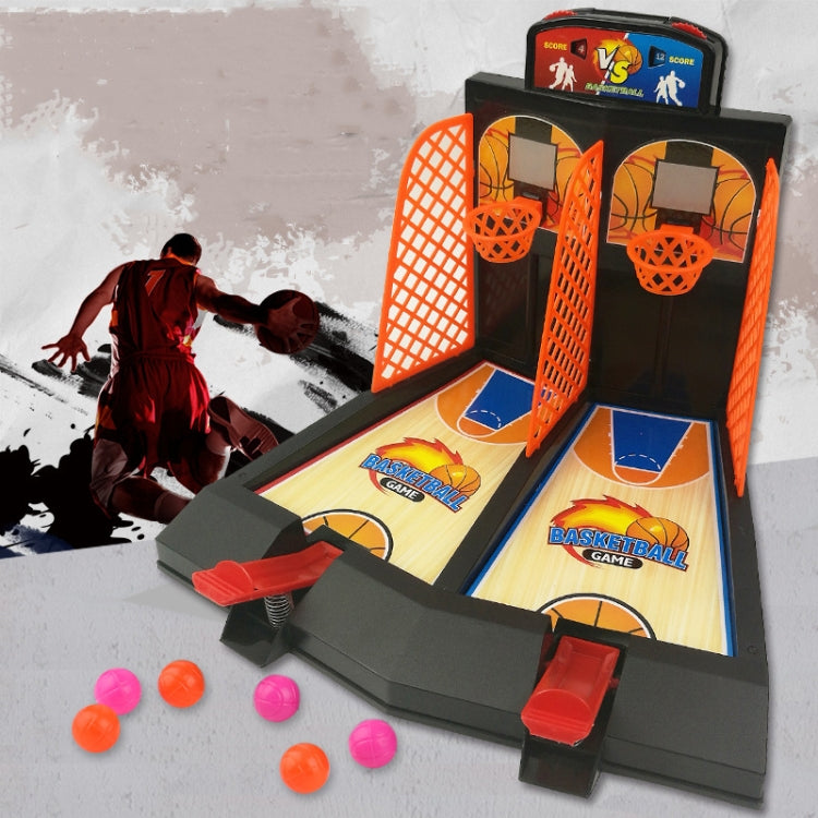2 uds., juguetes de baloncesto de doble batalla, catapulta de dedo para niños, cancha de baloncesto, juego de disparos de escritorio para padres e hijos, 2 PCS Double Battle Basketball