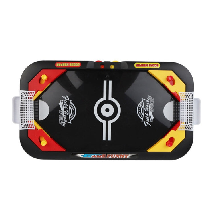 2 en 1, juego competitivo de batalla de escritorio de Hockey sobre hielo, Mini mesa de fútbol, juguetes educativos interactivos para padres e hijos, 2 In 1 Ice Hockey