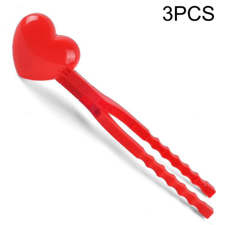Molde de lucha de bolas de nieve para padres e hijos, juguete con clip de bola de nieve al aire libre de invierno para niños, Estilo:, 15 PCS Yellow Mini Duck, 10 PCS Red Mini Love, 3 PCS Large Love, 3 PCS Large Pentagram, 3 PCS Large Love + Pentagram