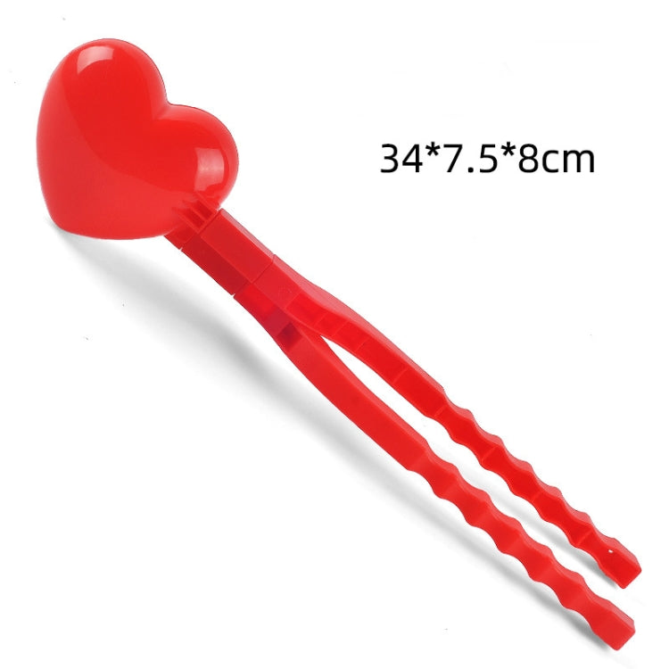 Molde de lucha de bolas de nieve para padres e hijos, juguete con clip de bola de nieve al aire libre de invierno para niños, Estilo:, 15 PCS Yellow Mini Duck, 10 PCS Red Mini Love, 3 PCS Large Love, 3 PCS Large Pentagram, 3 PCS Large Love + Pentagram