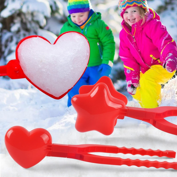 Molde de lucha de bolas de nieve para padres e hijos, juguete con clip de bola de nieve al aire libre de invierno para niños, Estilo:, 15 PCS Yellow Mini Duck, 10 PCS Red Mini Love, 3 PCS Large Love, 3 PCS Large Pentagram, 3 PCS Large Love + Pentagram