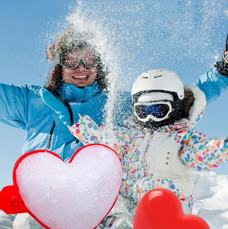Molde de lucha de bolas de nieve para padres e hijos, juguete con clip de bola de nieve al aire libre de invierno para niños, Estilo:, 15 PCS Yellow Mini Duck, 10 PCS Red Mini Love, 3 PCS Large Love, 3 PCS Large Pentagram, 3 PCS Large Love + Pentagram