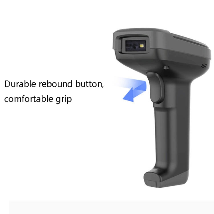 Pistola de escaneo de código QR unidimensional para cajero de supermercado Deli 14952, Black Wired, White Wired, Black Wireless, White Wireless