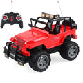 Juguete modelo de juguete de coche de Control remoto de cuatro vías eléctrico para niños, 1:18, Red SUV 6061