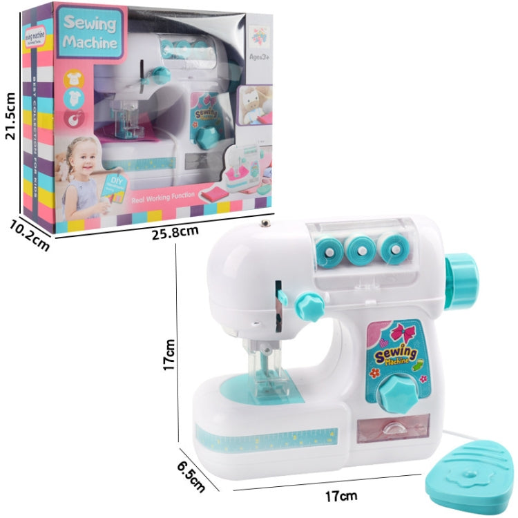 Máquina de coser eléctrica para niñas, pequeños electrodomésticos de juguete, juguete para jugar a las casitas, 7923 Small Size, 7920 Medium Size