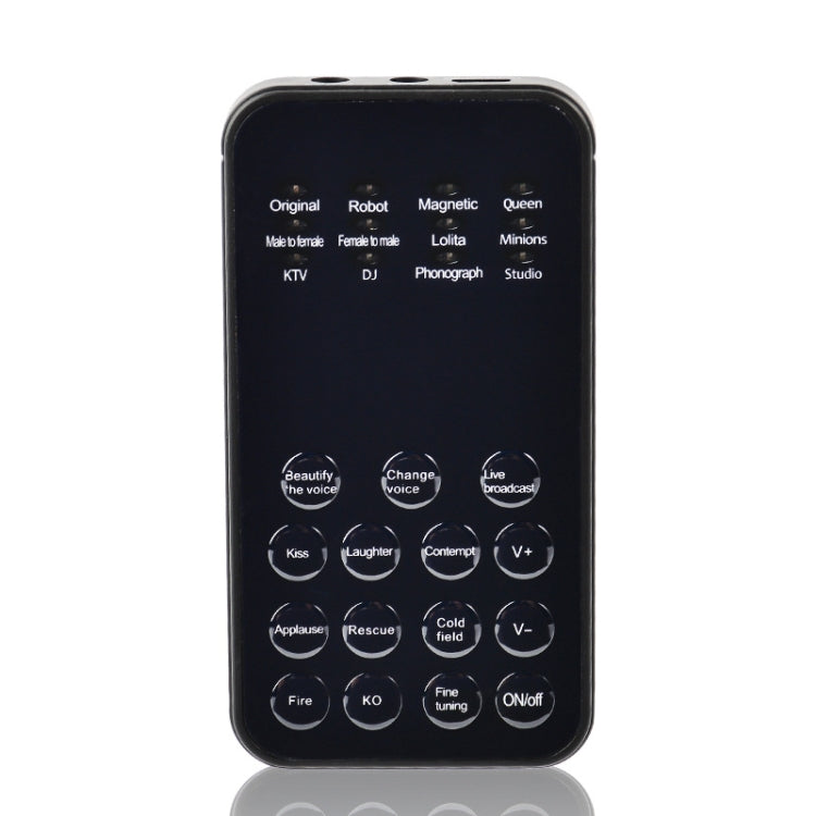 Mini cambiador de voz de tarjeta de sonido universal para teléfonos móviles y computadoras, S9