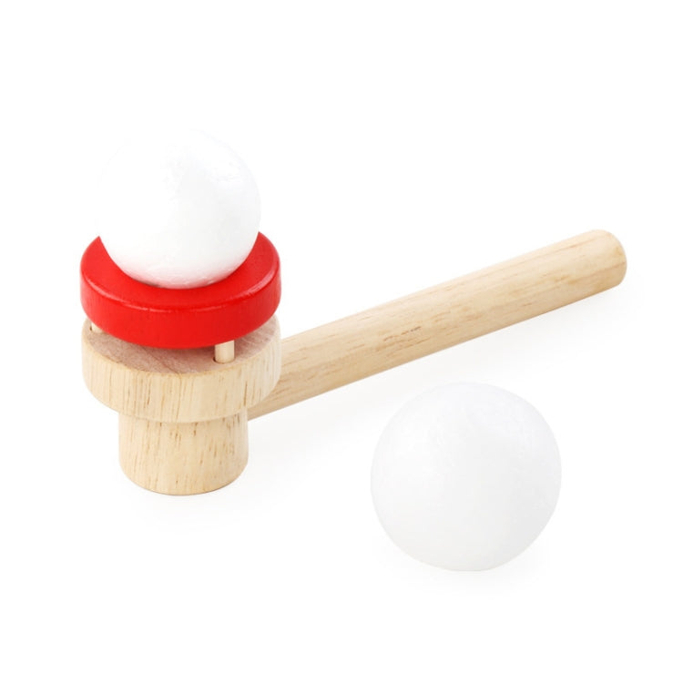 3 juegos de soplador de bolas suspendidas de madera, rompecabezas para niños, juguete de juego para padres e hijos, 3 PCS