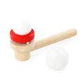 3 juegos de soplador de bolas suspendidas de madera, rompecabezas para niños, juguete de juego para padres e hijos, 3 PCS