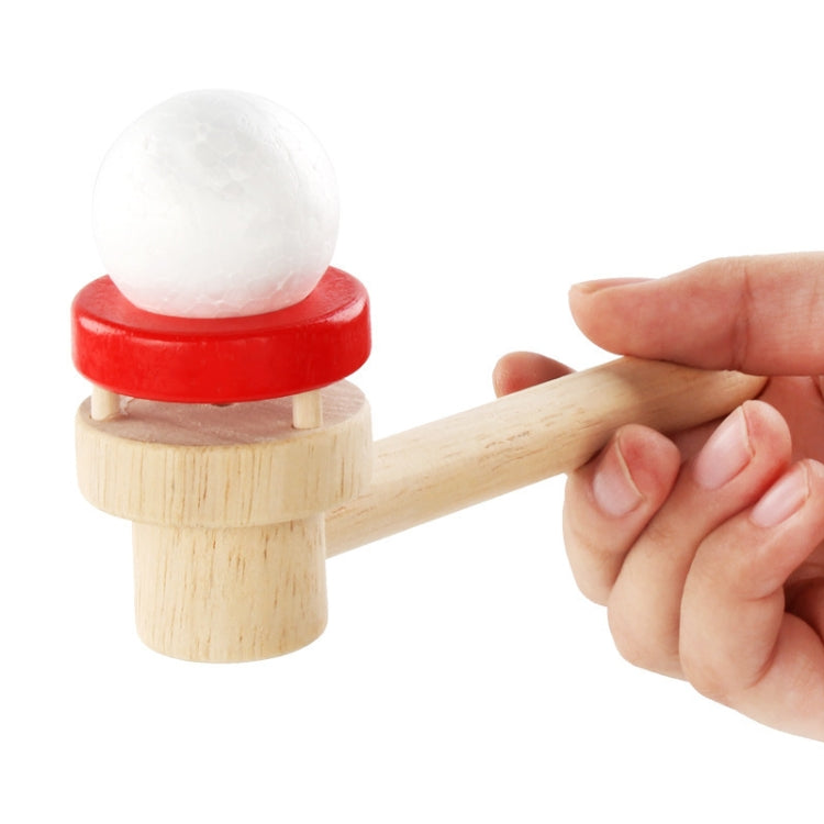 3 juegos de soplador de bolas suspendidas de madera, rompecabezas para niños, juguete de juego para padres e hijos, 3 PCS