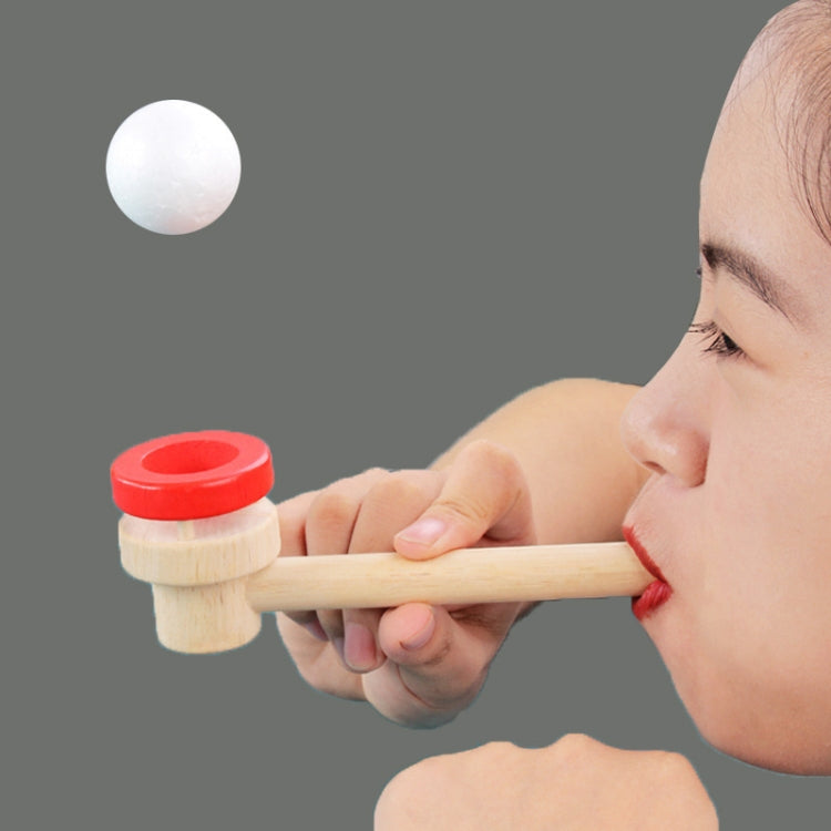 3 juegos de soplador de bolas suspendidas de madera, rompecabezas para niños, juguete de juego para padres e hijos, 3 PCS