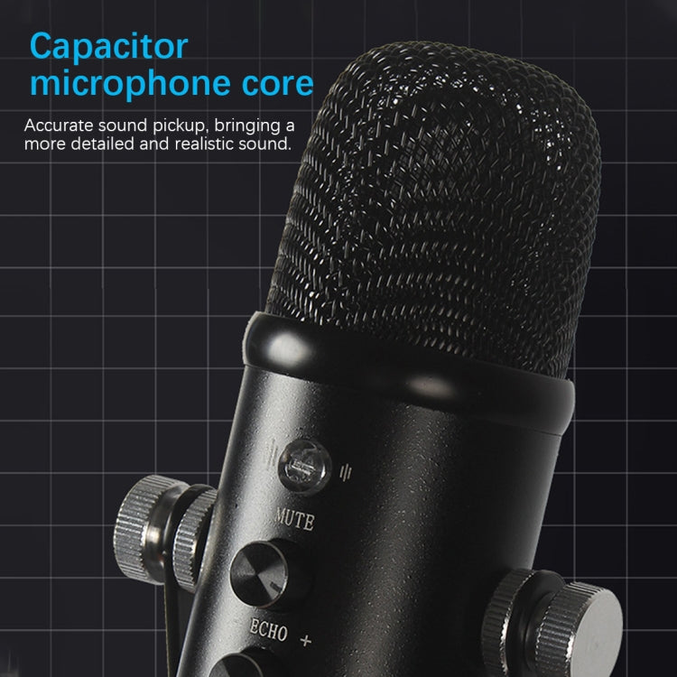 BM-86 Micrófono de condensador USB Grabación de voz Micrófono de computadora Conjunto de equipo de transmisión en vivo, Standard, Cantilever Bracket Set, Standard+Small Blowout Prevention Net