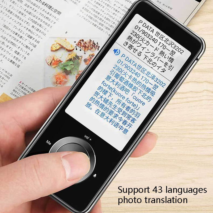 Traductor Hishell M9 sin conexión, viajes en varios idiomas al extranjero, traductor simultáneo inteligente portátil, M9