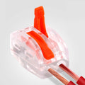10 PCS VSE-412W Terminal Building Cableado Push-in Connector Terminal de conexión rápida, VSE-412W