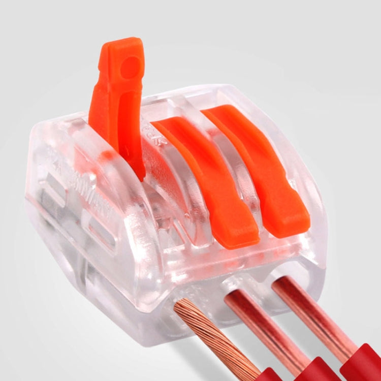 10 PCS VSE-413W Terminal de plástico Conector de cable de terminal de cableado doméstico, VSE-413W