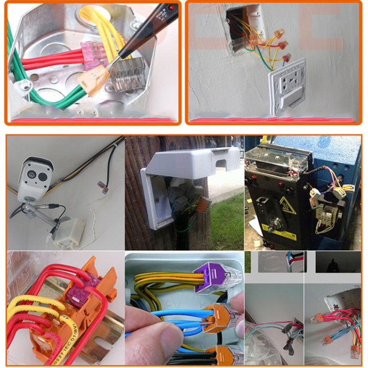 10 terminales de conector de cable rápido VSE-104.