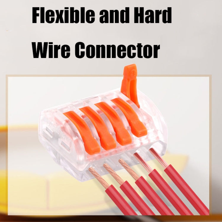 10 PCS VSE-415W Conector de cable Terminal transparente, VSE-415W