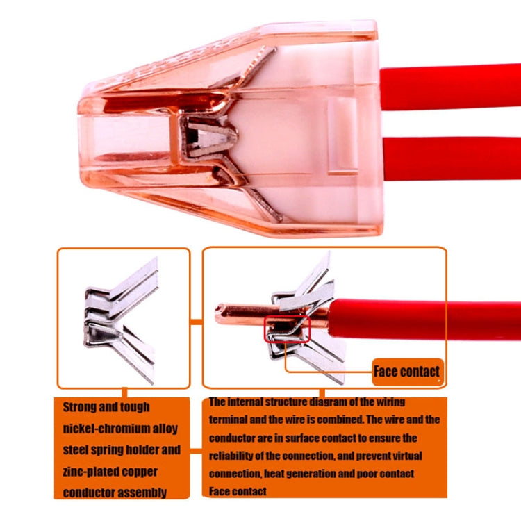 10 Uds 602A cable conector rápido bloque de terminales enchufable divisor paralelo tapa de crimpado conector aislado de cobre