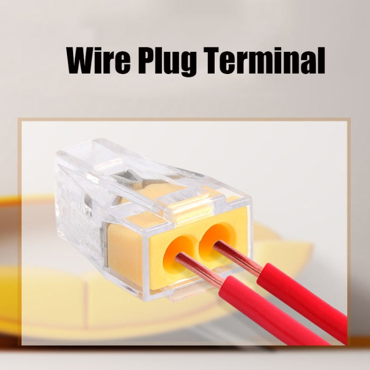 10 PCS VSE-102A Terminal de conector de cable 1-2.5 Terminal de cable duro cuadrado