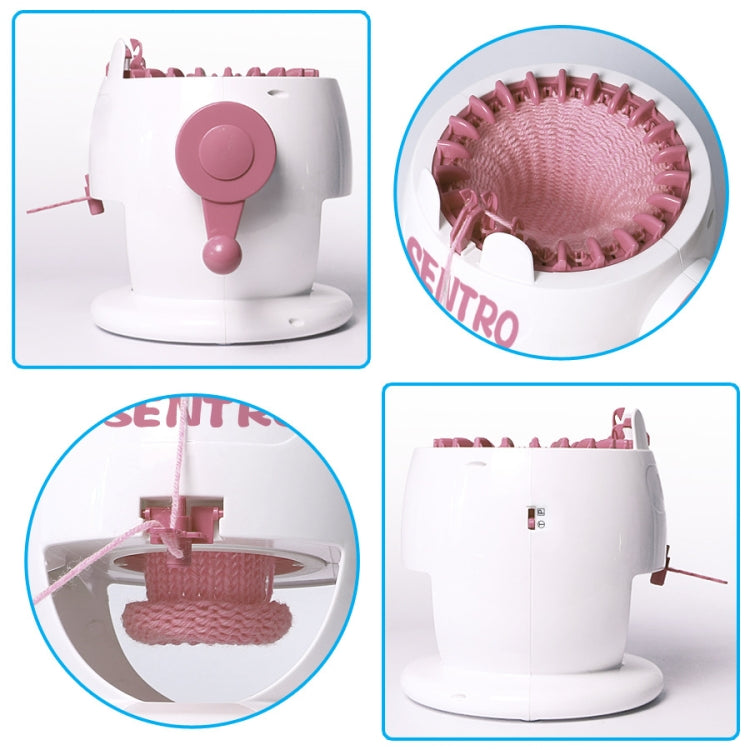 Máquina para tejer a mano, juguete para jugar a las casitas para niños, máquina de lana para tejer DIY, 841, 841-1