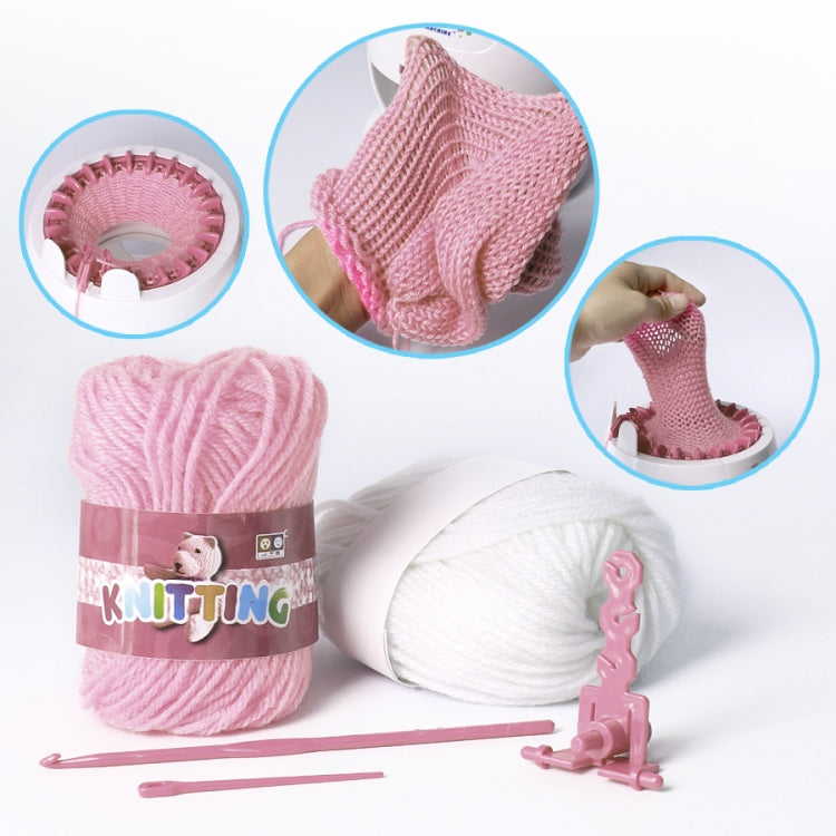 Máquina para tejer a mano, juguete para jugar a las casitas para niños, máquina de lana para tejer DIY, 841, 841-1