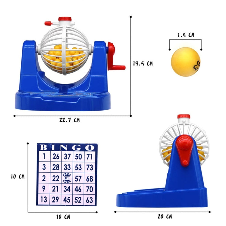 Juguete de juego de lotería de escritorio inteligente para niños, juguete interactivo de matemáticas para padres e hijos, Desktop Lottery Game