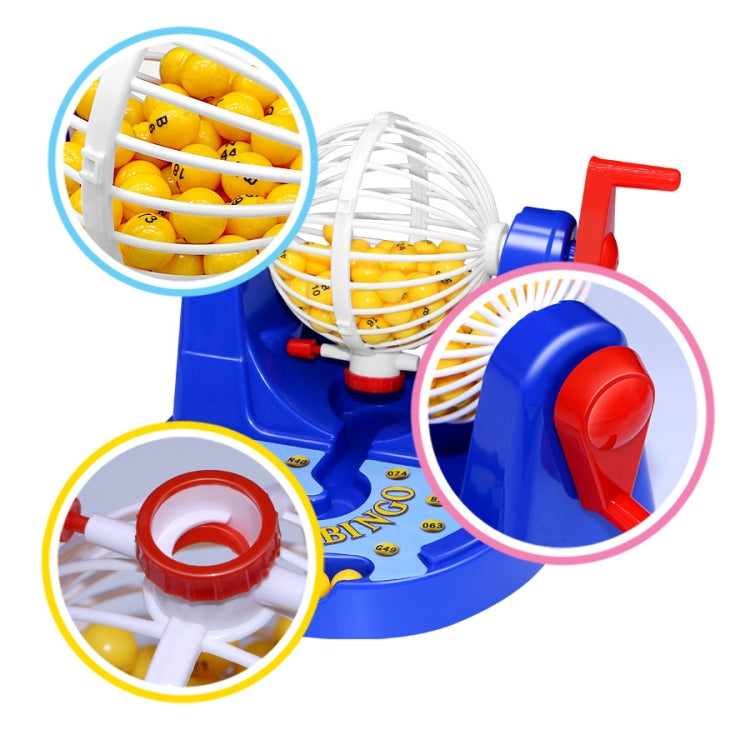 Juguete de juego de lotería de escritorio inteligente para niños, juguete interactivo de matemáticas para padres e hijos, Desktop Lottery Game
