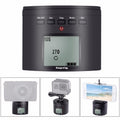 Suptig RSX-350 Adaptador de trípode con cabezal panorámico de 360 grados, estabilizador de lapso de tiempo accionado por energía, soporte giratorio para GoPro HERO9 /8/7/6/5/5 Session /4 Session /4/3+ /3/2/1, Xiaoyi yOtras cámaras de acción