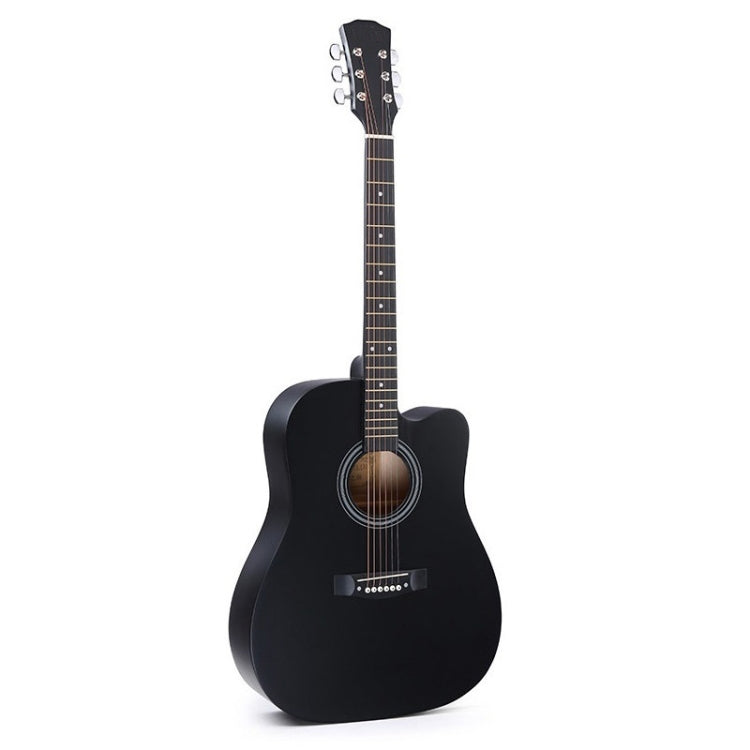 Guitarra Acústica Folk Para Principiantes Entrenamiento Y Enseñanza De Instrumentos De Cuerda, 41 Inch (Black), 41 Inch (Log Color), 41 Inch (Blue), 41 Inch (Sunset Yellow), 38 Inch (Black), 38 Inch (Log color), 38 Inch (Blue), 38 Inch (Sunset Color)  ...
