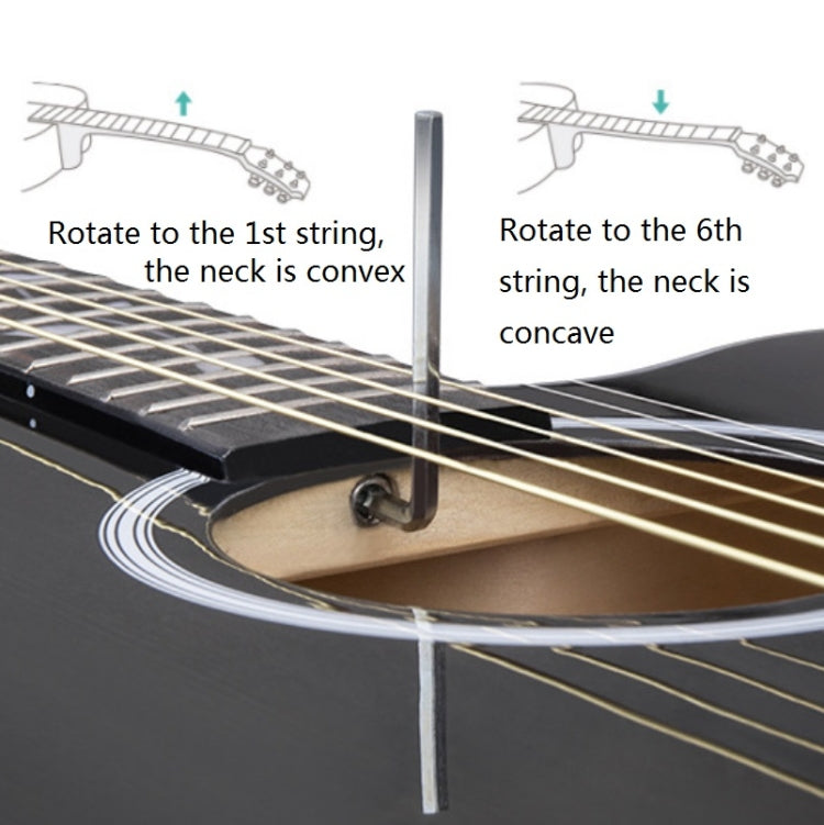 Guitarra Acústica Folk Para Principiantes Entrenamiento Y Enseñanza De Instrumentos De Cuerda, 41 Inch (Black), 41 Inch (Log Color), 41 Inch (Blue), 41 Inch (Sunset Yellow), 38 Inch (Black), 38 Inch (Log color), 38 Inch (Blue), 38 Inch (Sunset Color)  ...