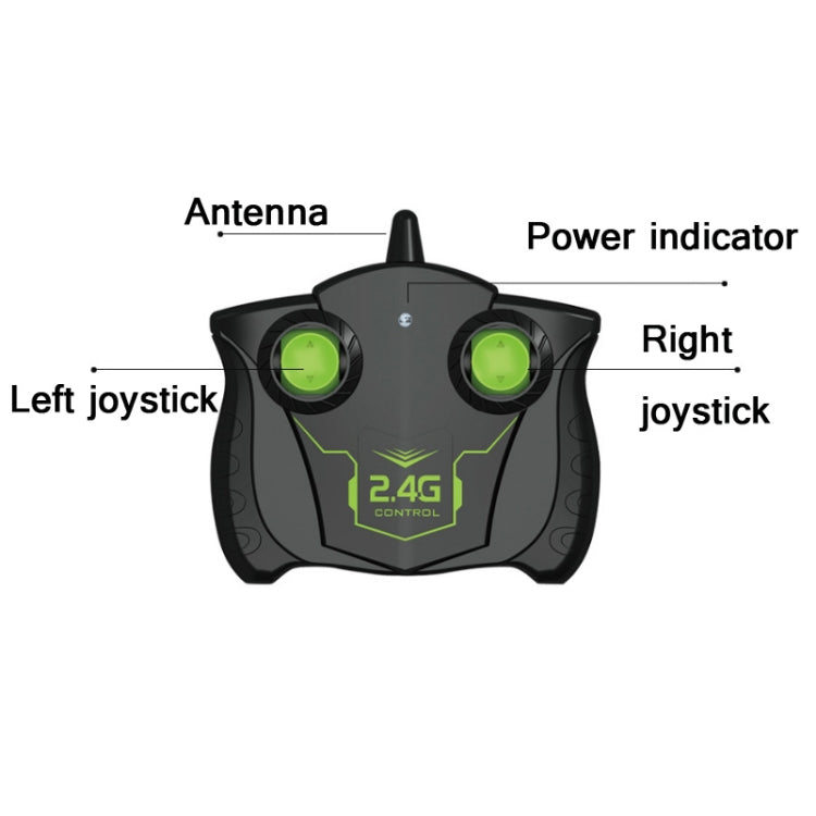 Vehículo todoterreno de doble cara con iluminación de 360 grados, vehículo acrobático que sube y rueda con Control remoto
