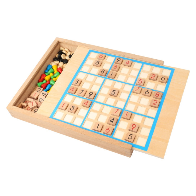5 en 1 multifuncional Sudoku Flying Gomoku juego de mesa educación temprana rompecabezas juego de mesa, 5 In 1 Game Board