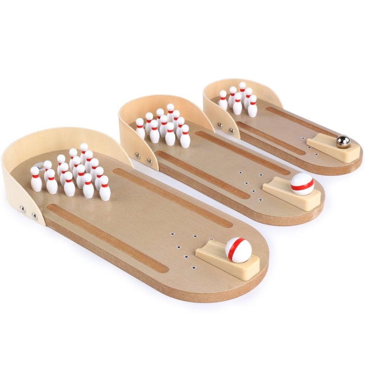 Mini rompecabezas de escritorio, bolos, juguete de descompresión para padres e hijos en interiores Tamaño:, Small, Medium, Large