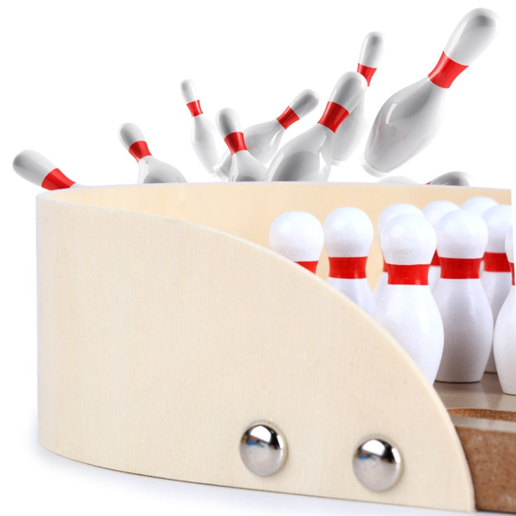 Mini rompecabezas de escritorio, bolos, juguete de descompresión para padres e hijos en interiores Tamaño:, Small, Medium, Large