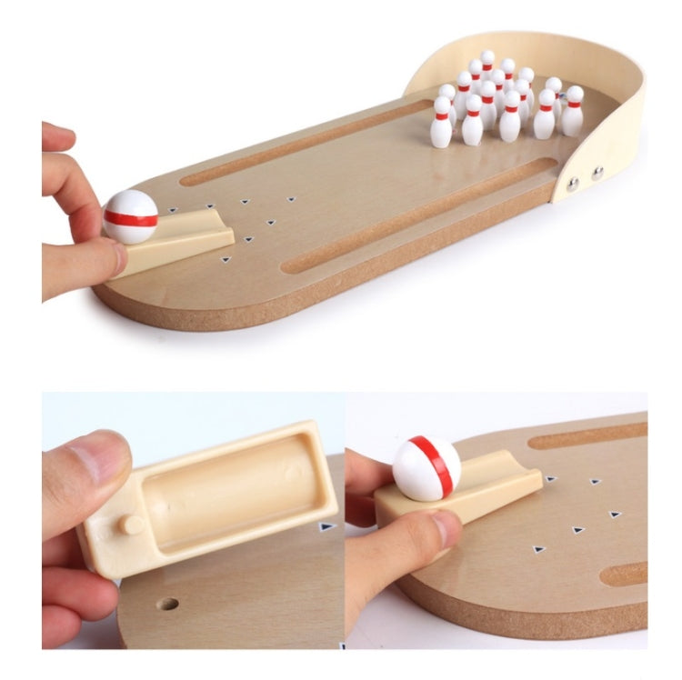 Mini rompecabezas de escritorio, bolos, juguete de descompresión para padres e hijos en interiores Tamaño:, Small, Medium, Large