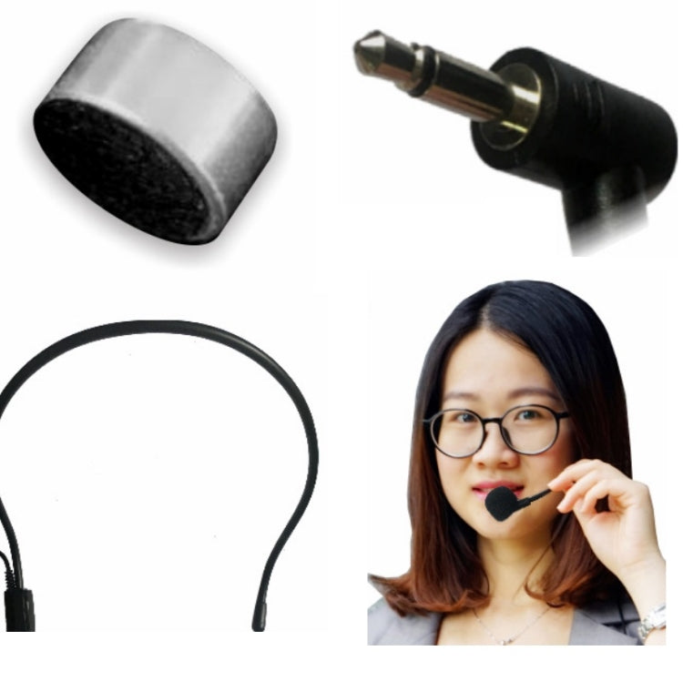 Rolton H01 2 PCS Bee Amplificador Auriculares Montado en la cabeza Enseñanza Micrófono universal