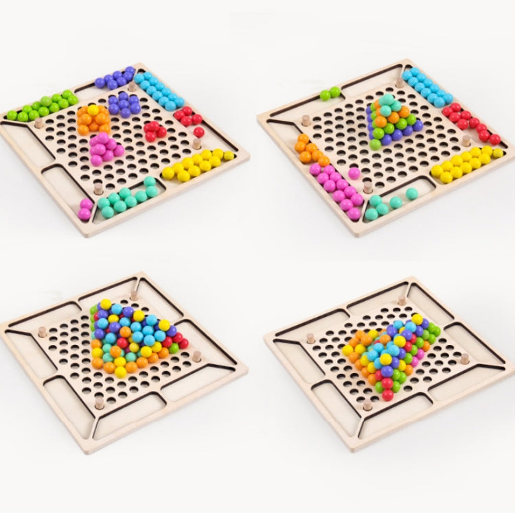 Palillos Clip Beads Juguetes educativos Coordinación mano-ojo Concentración Entrenamiento Juguetes Entrega de color al azar, Chopsticks Clip Beads