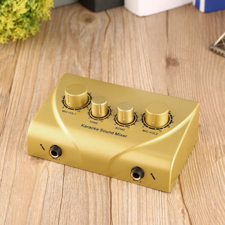 Mezclador de sonido de Karaoke, sistema de Audio profesional, Mini máquina de Karaoke de sonido de Audio Digital portátil, sistema mezclador Echo