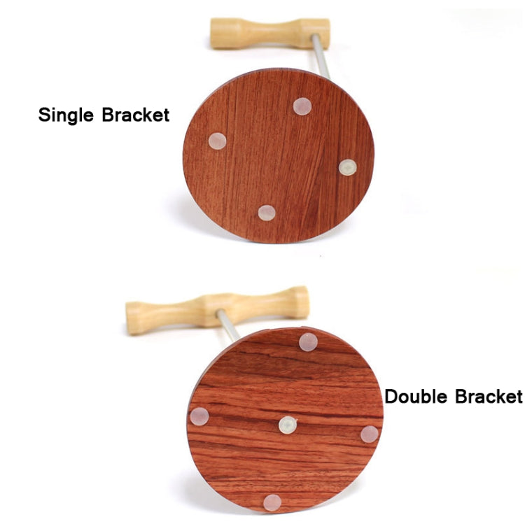 Soporte de exhibición para auriculares montado en la cabeza de madera con varilla de Metal creativa, Single-sided White Metal Rod, Single-sided Black Metal Rod, Double-sided White Metal Rod, Double-sided Black Metal Rod