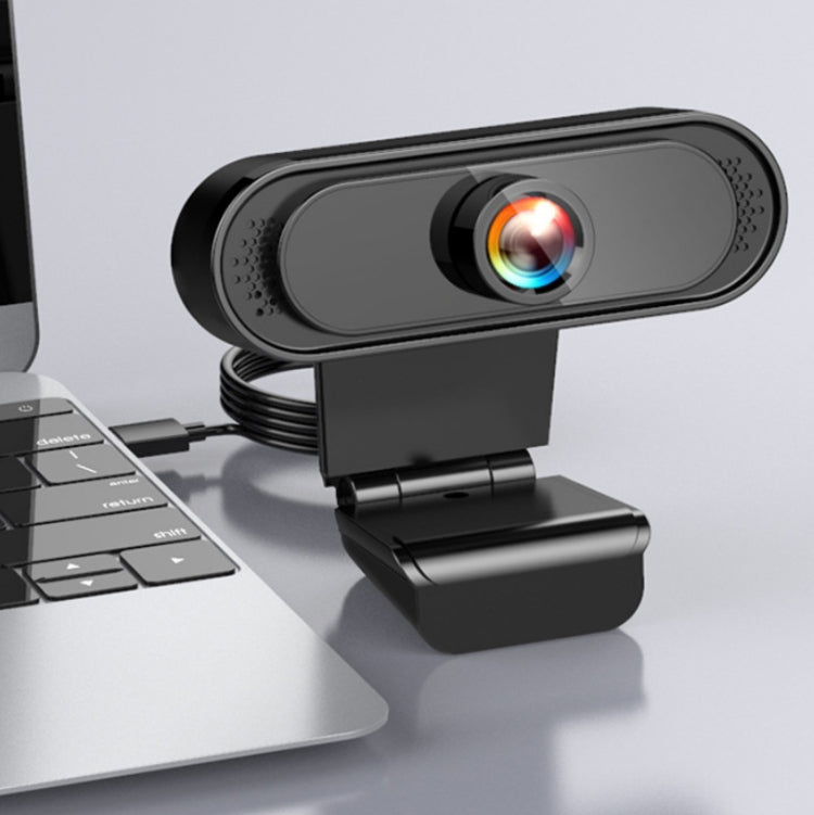 1080P Full HD Cámara de computadora Enseñanza Reunión Cámara web USB