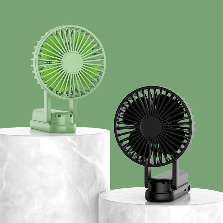 F1 USB portátil perezoso ventilador de cuello colgante Mini ventilador de mano plegable