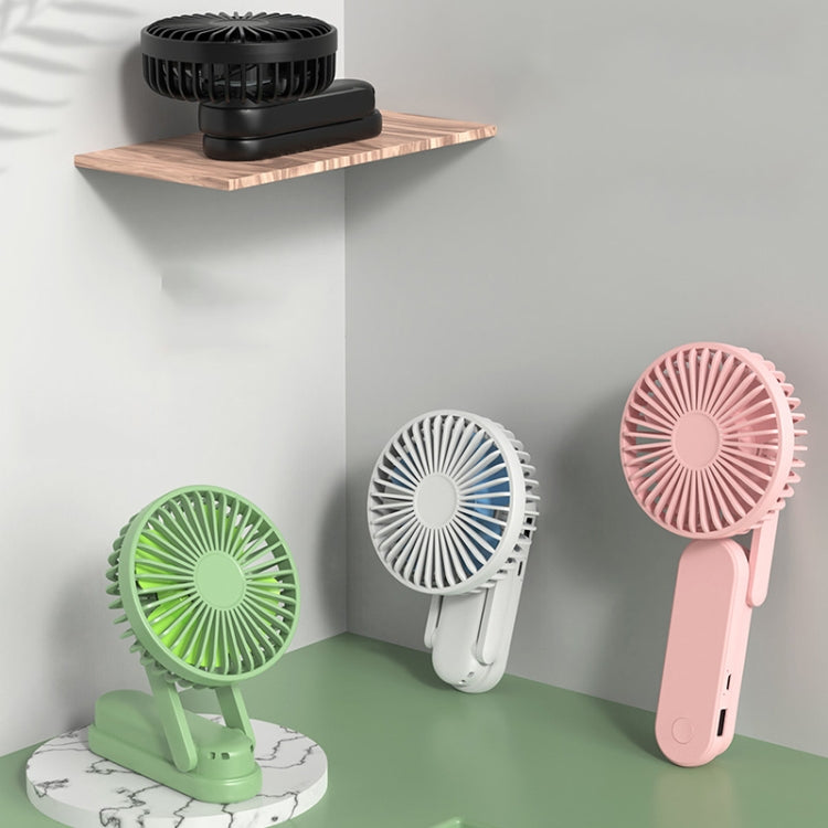 F1 USB portátil perezoso ventilador de cuello colgante Mini ventilador de mano plegable