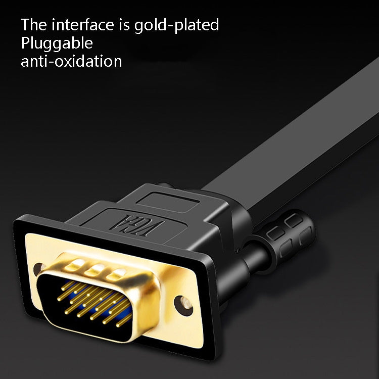 JH HV10 1080P HDMI a VGA Cable proyector TV Box ordenador portátil Cable adaptador de pantalla Industrial, 1m, 2m, 3m, 5m, 10m
