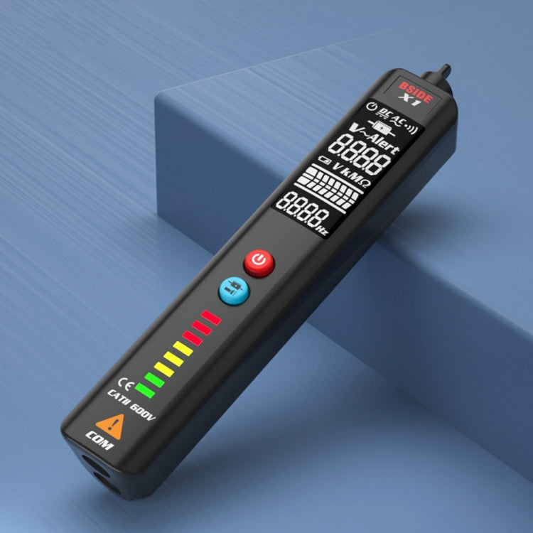 BSIDE X1 Smart Digital Multímetro Prueba Pluma eléctrica Detector de voltaje, X1
