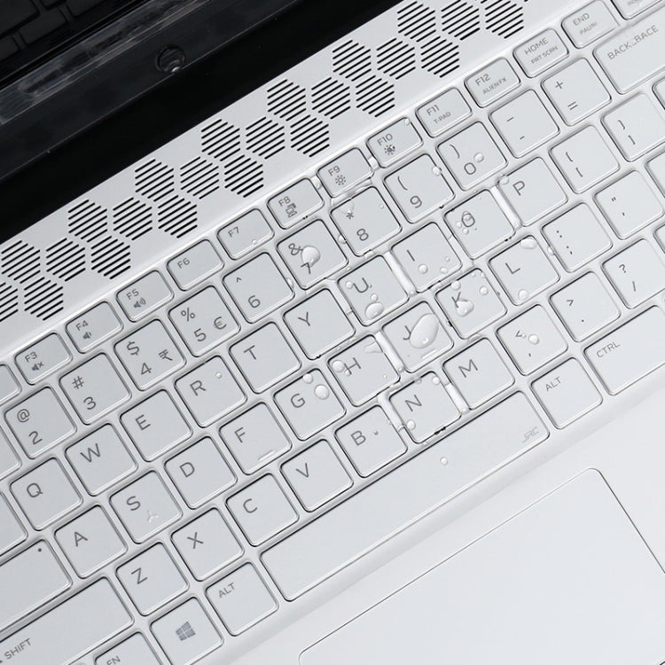 T19802 Película para teclado de computadora Gaming Notebook TPU Película protectora para Dell ALIENWARE M15-R2
