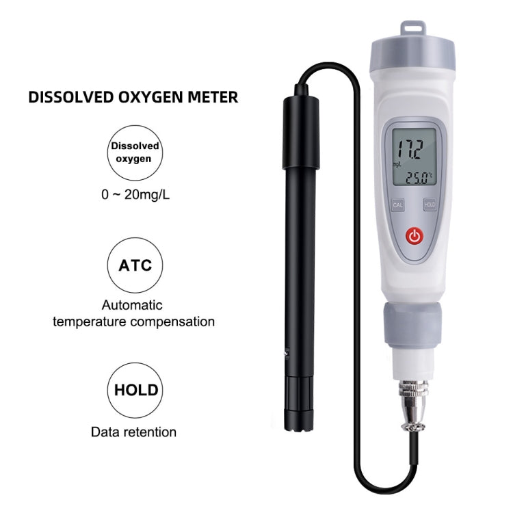 JPB-70A Analizador portátil de oxígeno disuelto Calidad del agua Acuicultura Medidor de oxígeno disuelto Detector