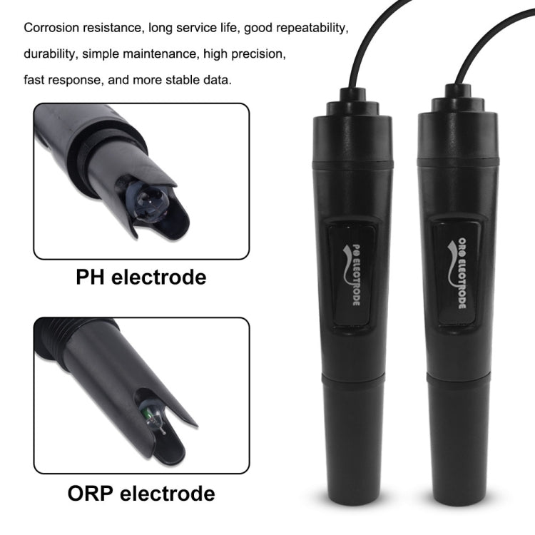 KL-803W teléfono móvil WIFI monitoreo Digital ácido-base y controlador Redox medidor de PH doméstico, enchufe de la UE