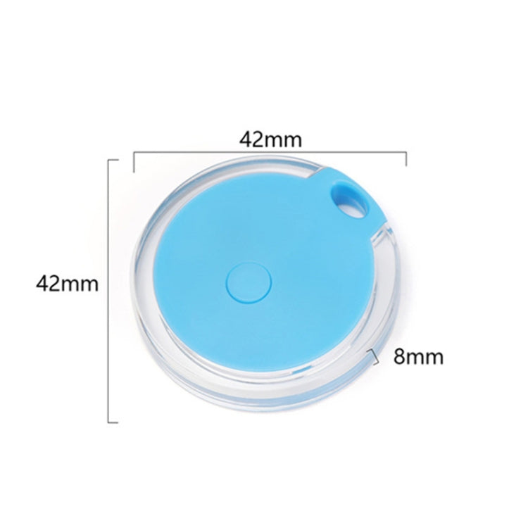 2 PCS Ronda Bluetooth Dispositivo antipérdida Tecla de teléfono móvil Alarma de búsqueda de objetos bidireccional