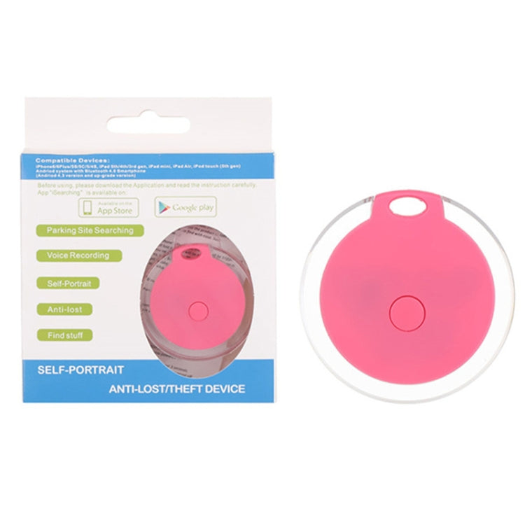 2 PCS Ronda Bluetooth Dispositivo antipérdida Tecla de teléfono móvil Alarma de búsqueda de objetos bidireccional