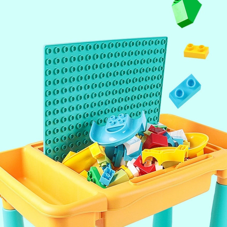 Mesa de construcción multifuncional Juguete de aprendizaje Rompecabezas Juguete de ensamblaje para niños, Estilo:, Table + Chair + 101 Blocks, Table + Chair + 83 Blocks, Table +76 Blocks, 76 Blocks, Small Table + 76 Blocks, 300 Small Blocks            ...