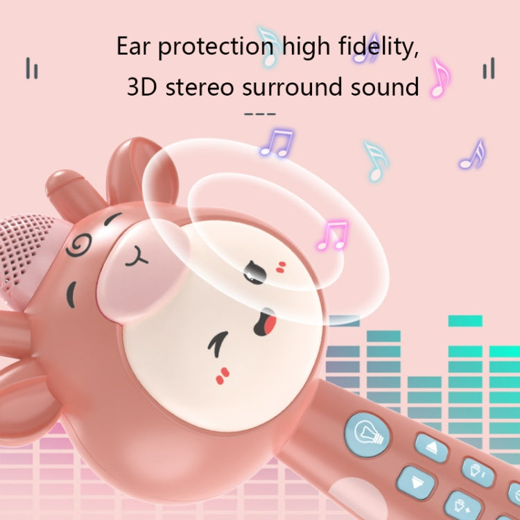 Micrófono inalámbrico para cantar para niños, juguetes de educación temprana, Blue, Pink, Upgraded Blue, Upgraded  Pink